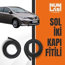 Toyota Auris 2012-2018 Sol Ön Ve Arka Kapı Fitili-a Kalite-numlas-nm5685