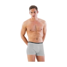 İkikareshop Gri 6950 Erkek Boxer Çok Renkli