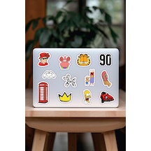 Laptop Notebook Tablet Sticker Seti Model 9
