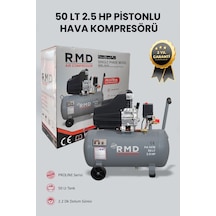 R.m.d Kompresör Pistonlu Hava Kompresörü 50 Lt 8 Bar 2 .5 Hp Ipaı147b