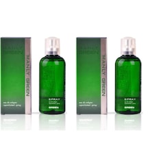 Manly Sport Green Erkek Parfüm 125 ML x 2