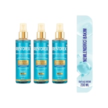 Hydra Nemlendirici Canlandırıcı Bakım Sıvı Saç Kremi 3x200 Ml - Hyal.asit Glikoik Asit Sülfatsız