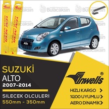 Suzuki Alto Muz Silecek Takımı 2007-2014 İnwells