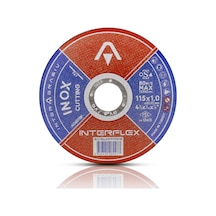 İnterflex İnox Metal Kesici Taş Disk 115x1.0x22.23 Mm N11.465