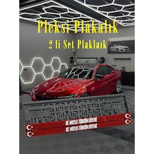 Ne Mutlu Türküm Yazılı Pleksi Plakalık