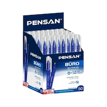 Pensan Büro Tükenmez Kalem 50'Li  Mavi