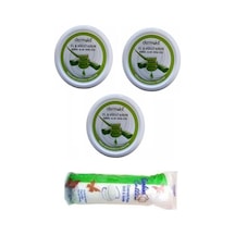 Dermokil Aloe Vera Özlü El ve Vücut Kremi 3 x 220 ML + Makyaj Pamuğu 70'li