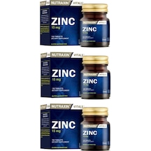 Zinc Sulphate 15 Mg 100 Tablet 3 Adet