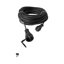 Seyyar Uzatma Kablosu 40 M Siyah