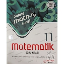 11.Sınıf Matematik Math - E Serisi Soru Kitabı  -  Ali Erdoğan  -  Palme Eğitim