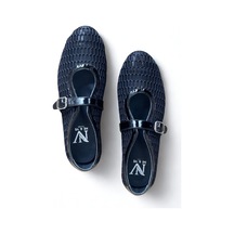 Ne&ve Shoes Siyah File Bantlı Kadın Şık Ve Rahat Babet
