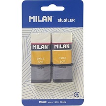 Milan Nata 5020 Extra Yumuşak Sanatsal Silgi Blister - 2li