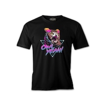 Yeah - Baykuş Siyah Erkek Tshirt