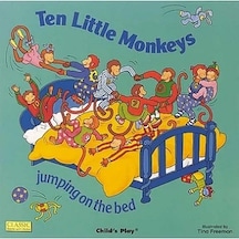 Ten Little Monkeys Jumping On The Bed Giant Book