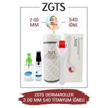 Zgts Dermaroller 2.00 Mm Titanyum 540 Iğneli Derma Roller