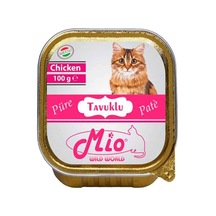 Mio Tavuk Etli Püre Konserve Yetişkin Kedi Maması 100 G