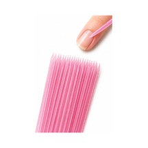 Reçine Manikür Çubuğu 7cm 100'lü Set Kütikül İtme Çubuğu Pembe