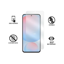 Samsung Galaxy S24 Fe İle Uyumlu Mat Ekran Koruyucu Parmak İzi Bırakmayan Yansıma Ve Parlama Önleyici Koruma, 9h Temperli Kırılmaz Esnek Nano Cam