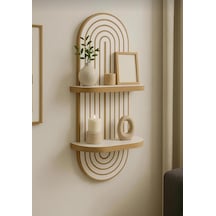 Modern Duvar Rafı 70x20 Cm Dekoratif Ahşap Duvar Rafı Minimalist Çok Amaçlı Raf Salon, Mutfak, Banyo Ve Antr Diğer