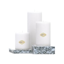 Small Set Mum Çap 7 Cm Beyaz Beyaz