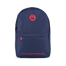 Yenı Cnt Vkn 0012 Benetton Batik Geçişli Çocuk Sırt Çantası Lacivert Karışık
