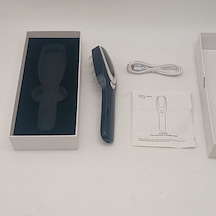 Carrier Saç Bakımı İçin Üç Konumlu Elektrikli Masaj Tarağı - Siyah