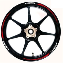 Cbr 125-250-600-1000 Kırmızı Beyazlı Özel Dış Jant Şeridi