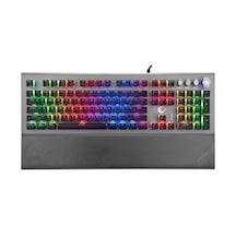 Rampage KB-R101 Impressive RGB Kristal Switch Kablolu Mekanik Oyuncu Klavye