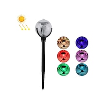 Cbtx Bahçe Aydınlatma Güneş Sihirli Top Çim Işığı Led Bahçe Işık Renkli Işık Kontrol Işığı