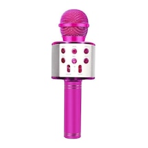 Novahub Kablosuz Mikrofon Profesyonel Kondenser Karaoke Mikrofon Bluetooth Standı Radyo Mikrofon Kayıt Stüdyosu - Siyah