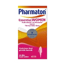 Pharmaton Women, 30 Tablet Biotin, Demir, Vitamin B, Multivitamin Ve Mineraller Sku: Mırstk3af7933268