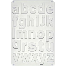 SİLİKON KALIP KÜÇÜK HARF ALFABE