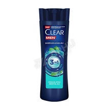 4 Adet Clear Men Şampuan & Duş Jeli Cool Sport 3in1 350 Ml Diğer