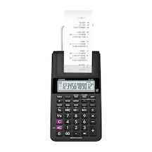 Casio HR-8RC-BK Portable Şeritli 12 Hane Hesap Makinesi
