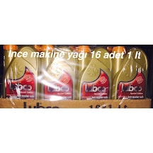 Lubco İnce Makine Yağı 16 x 1 L
