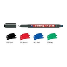 Edding Asetat Kalemi M Seri 149m 1.0 MM Siyah