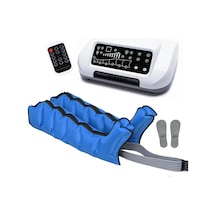 Lenfatik Drenaj Cihazı Bacak Bacak Masajı, 6 Masaj Modlu 6 Hava Odacıklı Lipedödem Masajı, 30-250 Mmhg Basınç Kontrolü, 0-30 Dakika Zamanlayıcı, Şişliği Azaltır, Baldırları Ve Uylukları Rahatlatır