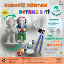 Codlaı Kids Robotik Dünyam 3d Boyama Seti - Çocuklar İçin Eğitici Yaratıcı Oyuncak Boyama Kiti - Gamer Fil