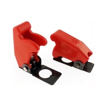 IC-161B Toggle Switch Emniyet Kapağı Ø12mm için Kırmızı 10Adet