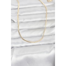Mey İthalat Cm 14k Gold Renk Yassı Zincir Model 60 Cm Kadın Kolye - Özel Seri Meyeb6981e168100bb25ba00d0ec7 Çok renkli