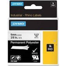 Dymo 1868704 XTL Laminetel 21 x 21 Beyaz-Siyah 250 Etiket