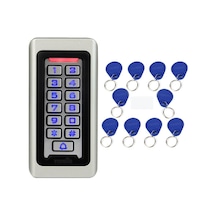 RFID Metal Kasa Şifreli Kapı Kartlı Geçiş Kontrol Sistemi - 40 ad