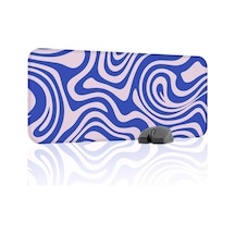 Vektörler Oyuncu Gaming Mouse Pad Kauçuk Kaymaz Taban Mousepad V1, 70x30 Xl