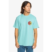 Quiksilver Longfade Tees Mavi Erkek Kısa Kol T-shirt 000000000101908710
