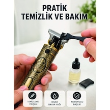 Erkek Bakım Tıraş Makinesi 1500 Mah Lityum Batarya 1 Mm 2 Mm 3 Mm Taraklı - Lisinya 1 - 2 Saat