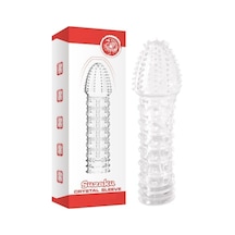 Hızlı Express Suzaku Kaliteli Silikon Uzatmalı Penis Kılıfı Dildo