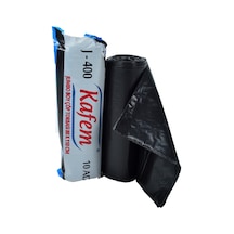 Kafem J400 Jumbo Boy Çöp Poşeti 5 x 10'lu Siyah 80 x 110 CM