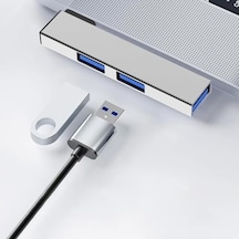 1460 Usb Type C 3.0 Hub 3 Portlu Çoklayıcı Çoğaltıcı Dönüştürücü Çevirici Adaptör Usb Type-c Erkek 1xusb 3.0+2x Usb 2.0 Dişi 5 Gbps Usb 3.0 Tek Bir Type-c Hızlı Usb 3.0 Ve 2 Adet Usb 2.0