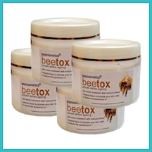 Bezos Ipsycosmetics Beetox Doğal Arı Özü - Yüz Cilt Dekolte Boyun Kremi 100 Ml X 4 Adet Dfnbez