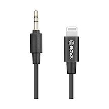 Boya By-K1 Apple Uyumlu iPhone Telsiz Mikrofon Kablosu